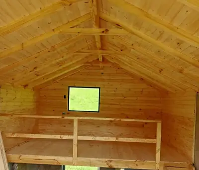 Cabaña prefabricada con altillo CONCASAYA